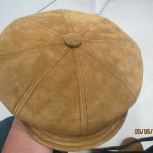 Rust Suede Spitfire Cap
